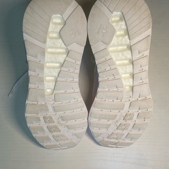 Adidas ZX 2K Boost “BOLD LOGO GRAPHIC” Neon Orange Silver White and Black (Sz 7) - Picture 8 of 9